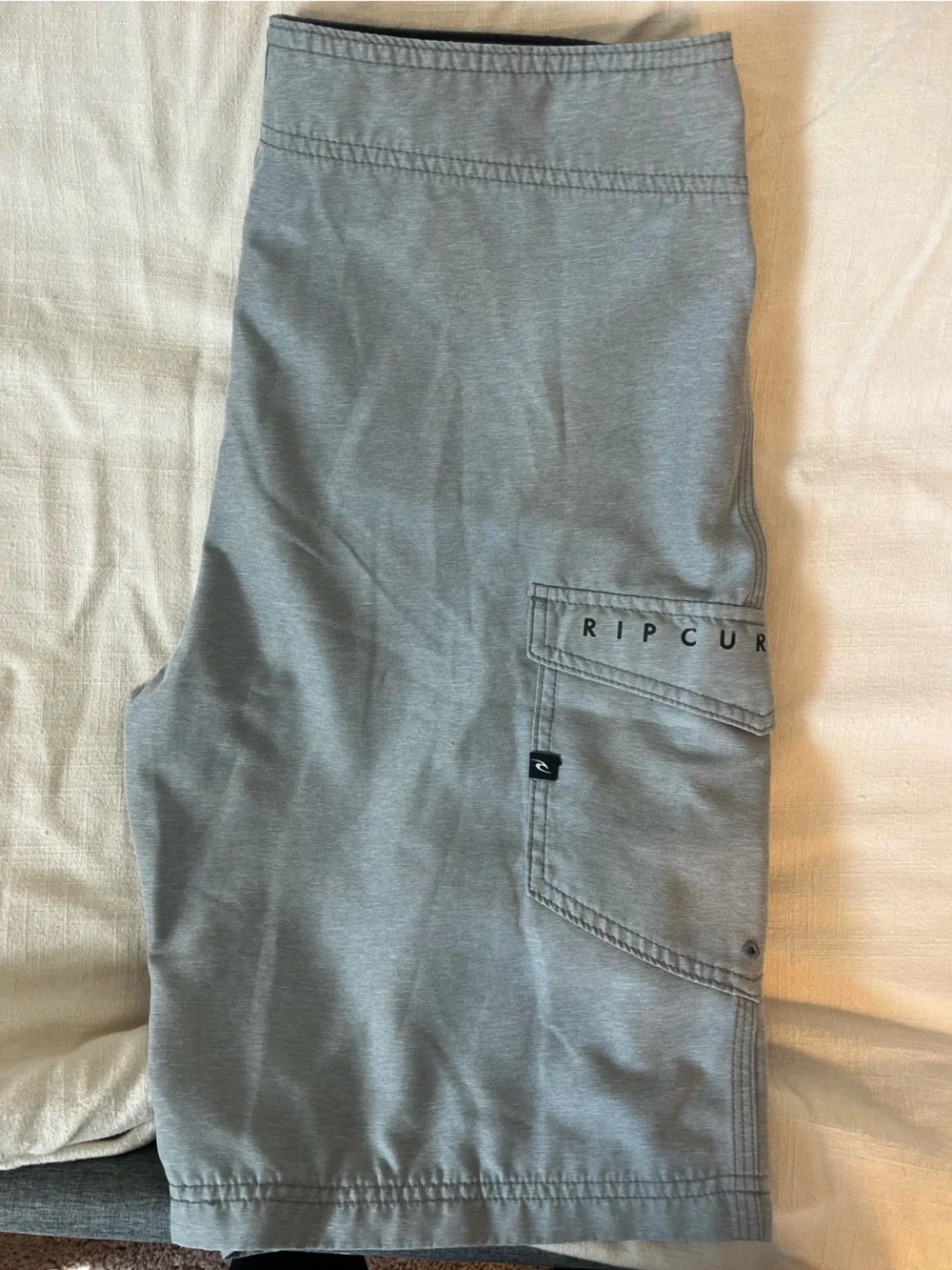Rip Curl Light Gray Men's Drawstring Swim trunks
